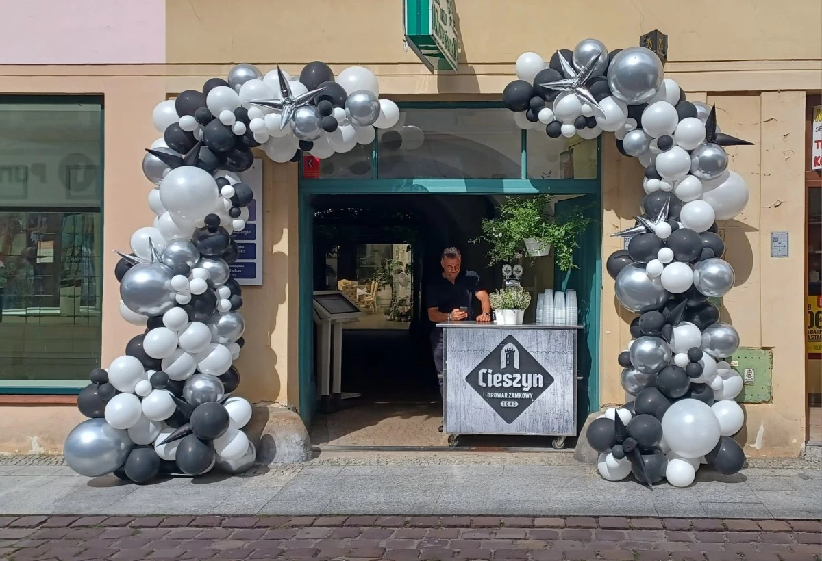 Bramy balonowe reklamowe dekoracyjne bramy z balonów
