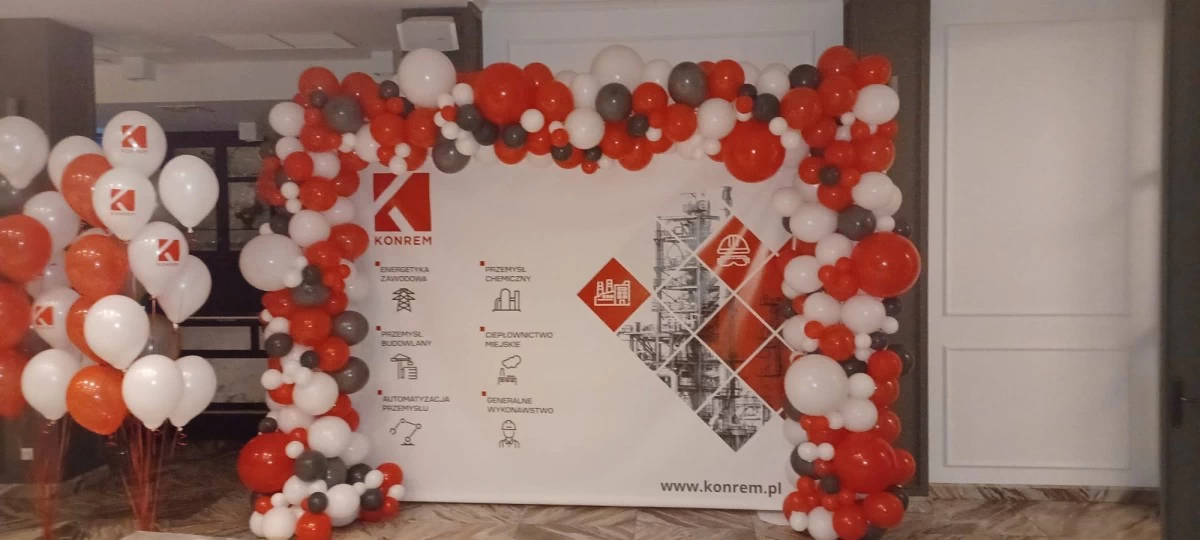 Bramy balonowe reklamowe dekoracyjne bramy z balonów