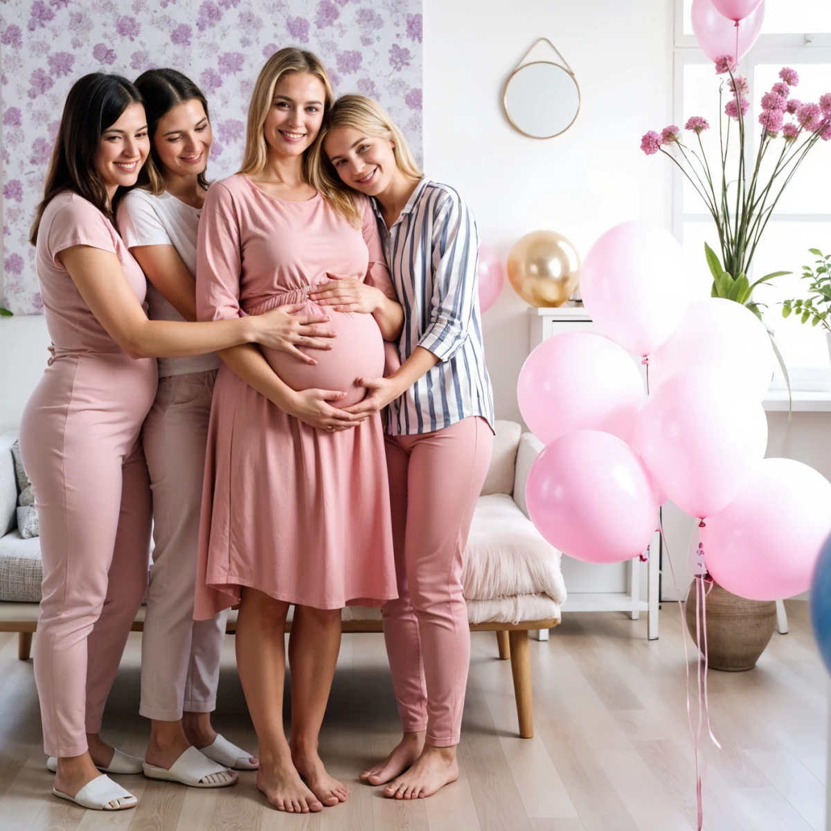 Dekoracje na baby shower